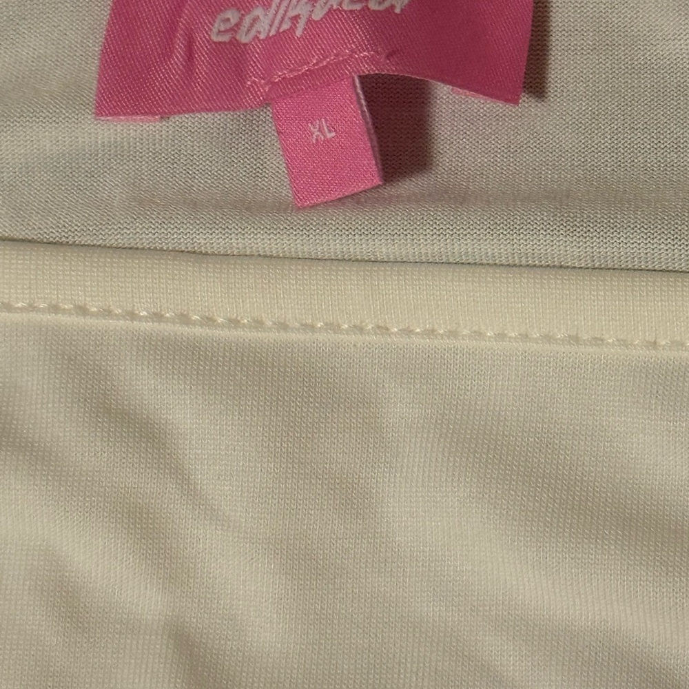 Edikted Cream Off-Shoulder Top - Picture 3 of 3